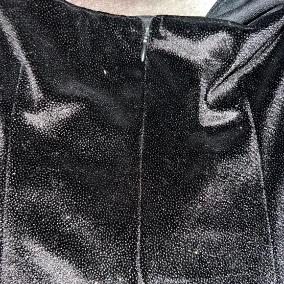 Lucy in the Sky Velvet Sparkle Mini Dress - Picture 6 of 10